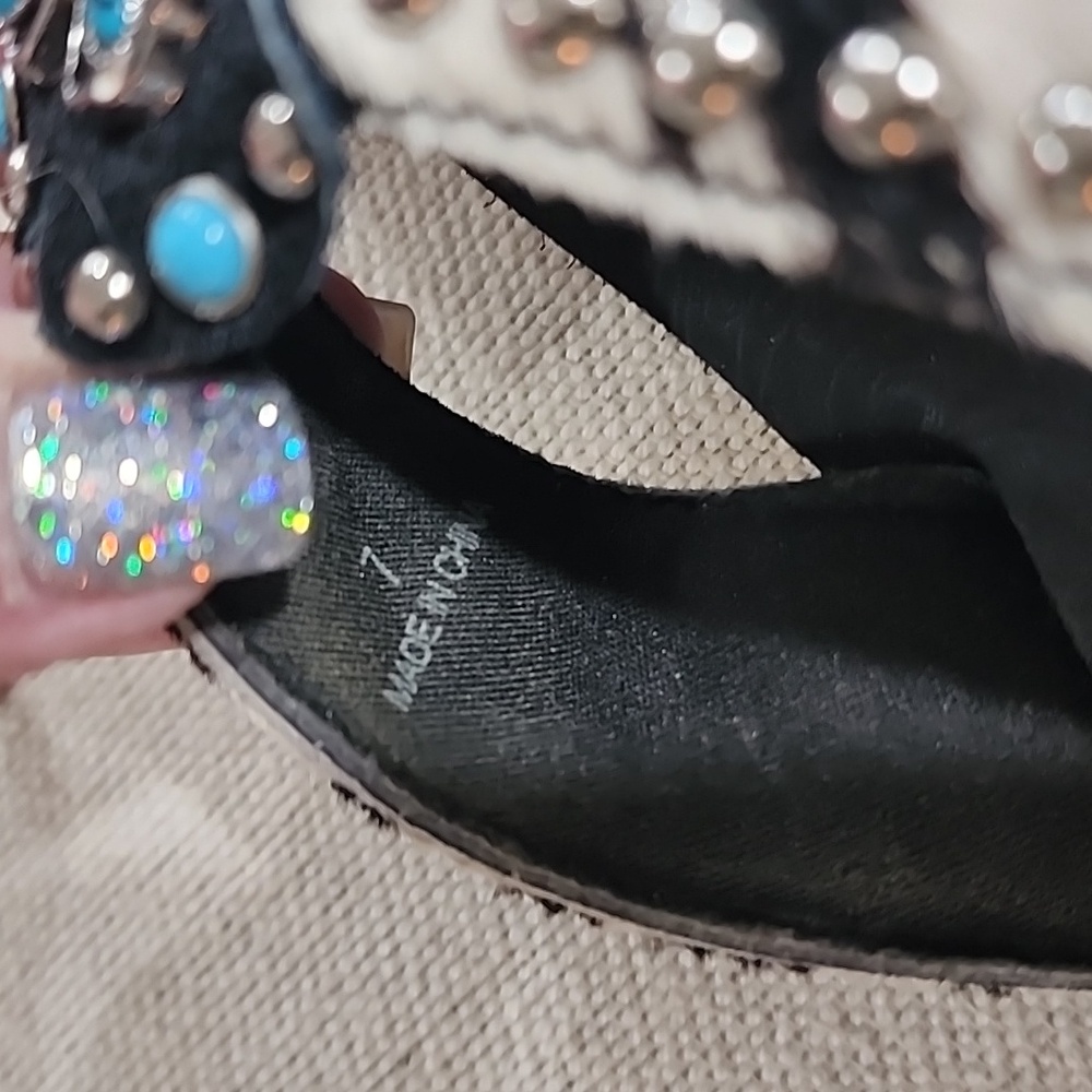 Justin Sandals. NWOT - Picture 7 of 8